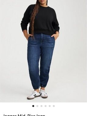 Torrid Mid-Rise Jogger Jeans, 1S, 14/16 Short